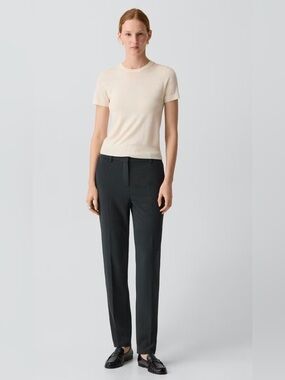 Treeca Full Length Pant in Admiral Crepe